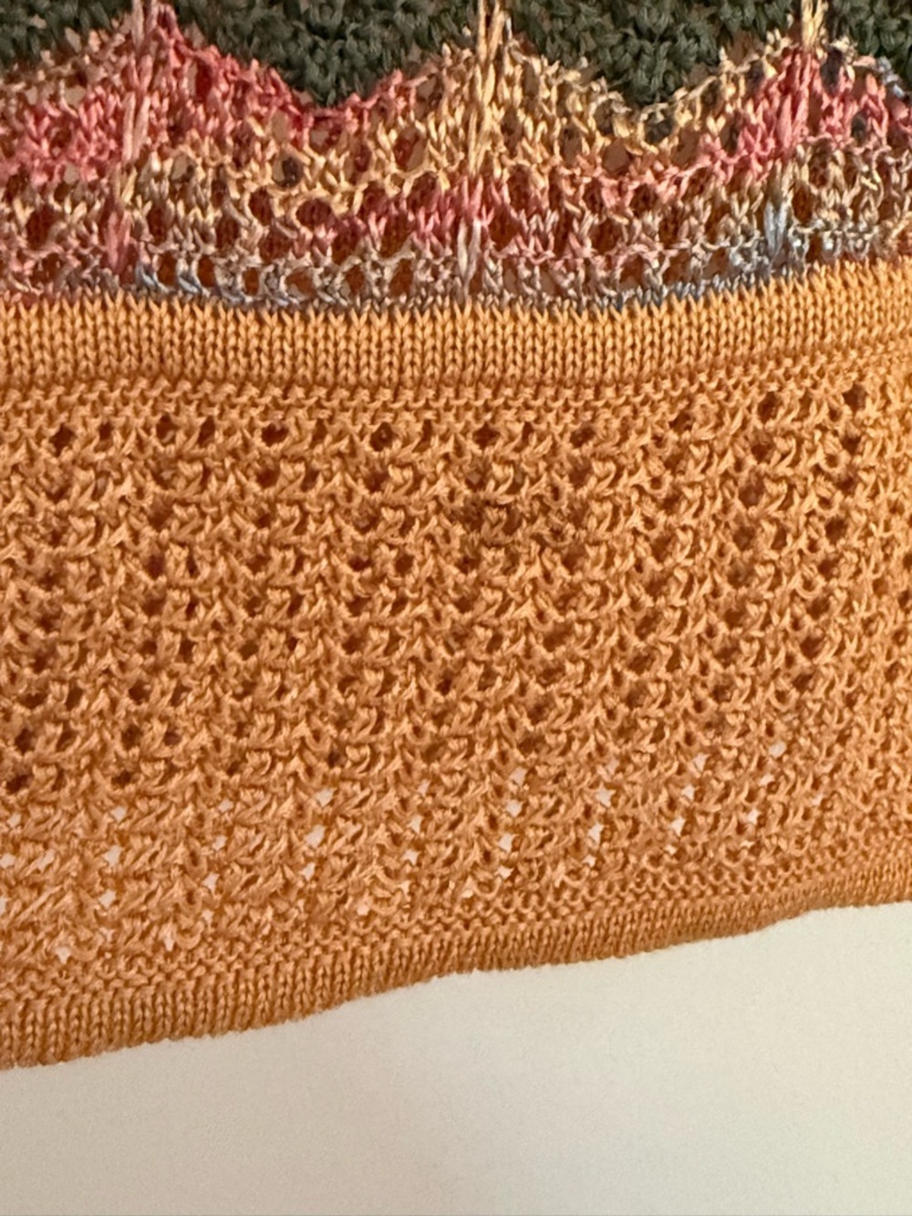 Missoni Multicolor Zigzag Knit Tunic in Mustard Accent - Picture 7 of 16